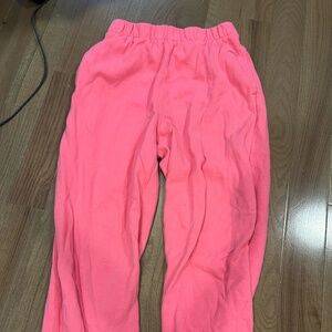 Pink Hollister Sweatpants